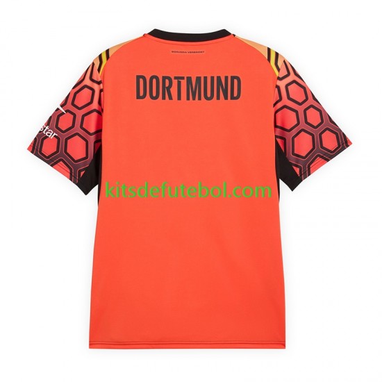Camisola de Guarda-redes Borussia Dortmund Homem Equipamento principal 2026-2027 Mangas Curtas