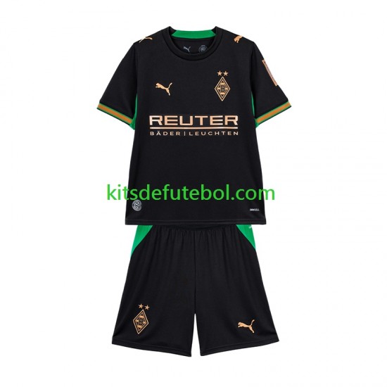 Camisola Seleção da Russa Bo Monchengladbach Criança Equipamento alternativo 2026-2027 Mangas Curtas