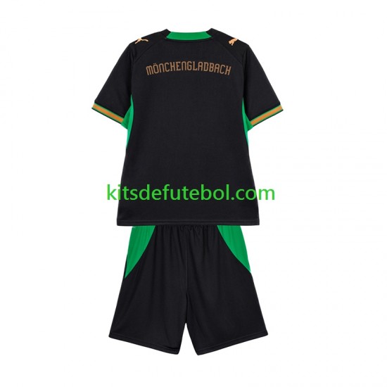Camisola Seleção da Russa Bo Monchengladbach Criança Equipamento alternativo 2026-2027 Mangas Curtas