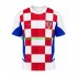 Camisola Retrô Seleção da Croata Homem Equipamento principal 2002 Mangas Curtas