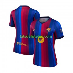 Camisola FC Barcelona Mulheres Equipamento principal 2026-2027 Mangas Curtas
