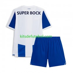 Camisola FC Porto Criança Equipamento principal 2026-2027 Mangas Curtas