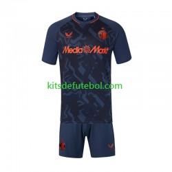 Camisola Feyenoord Rotterdam Criança Terceiro equipamento 2026-2027 Mangas Curtas