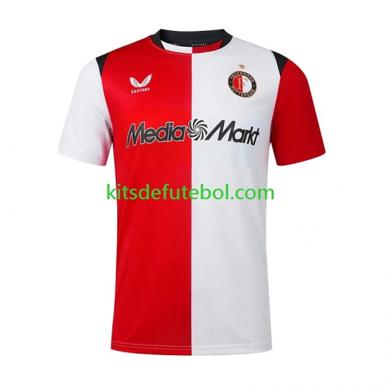 Camisola Feyenoord Rotterdam Homem Equipamento principal 2026-2027 Mangas Curtas