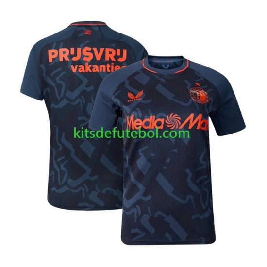 Camisola Feyenoord Rotterdam Homem Terceiro equipamento 2026-2027 Mangas Curtas