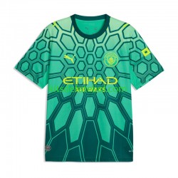 Camisola de Guarda-redes Manchester City Homem Equipamento principal 2026-2027 Mangas Curtas