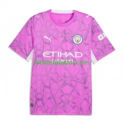 Camisola de Guarda-redes Manchester City Gianluigi Donnarumma Criança Equipamento alternativo 2026-2027 Mangas Curtas