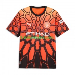 Camisola de Guarda-redes Manchester City Gianluigi Donnarumma Criança Terceiro equipamento 2026-2027 Mangas Curtas