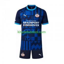 Camisola PSV Eindhoven Criança Terceiro equipamento 2026-2027 Mangas Curtas