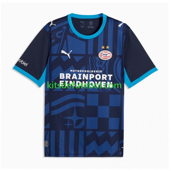 Camisola PSV Eindhoven Homem Terceiro equipamento 2026-2027 Mangas Curtas