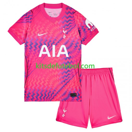 Camisola de Guarda-redes Tottenham Hotspur Criança Equipamento principal 2026-2027 Mangas Curtas