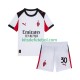 Camisola AC Milan Ardon Jashari 30 Criança Equipamento alternativo 2025-2026 Mangas Curtas