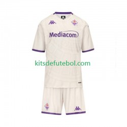 Camisola ACF Fiorentina Criança Equipamento alternativo 2025-2026 Mangas Curtas
