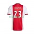 Camisola AFC Ajax Steven Berghuis 23 Homem Equipamento principal 2025-2026 Mangas Curtas