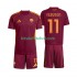 Camisola AS Roma Evan Ferguson 11 Criança Equipamento principal 2025-2026 Mangas Curtas