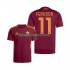 Camisola AS Roma Evan Ferguson 11 Homem Equipamento principal 2025-2026 Mangas Curtas