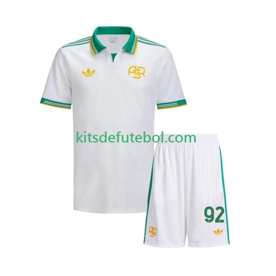 Camisola AS Roma Stephan El Shaarawy 92 Criança Terceiro equipamento 2025-2026 Mangas Curtas