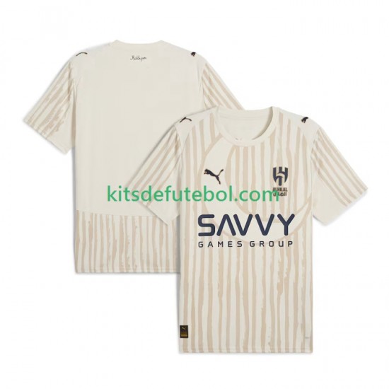 Camisola Al Hilal CWC Homem Equipamento alternativo 2025-2026 Mangas Curtas