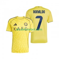 Camisola Al-Nassr Cristiano Ronaldo 7 Homem Equipamento principal 2025-2026 Mangas Curtas