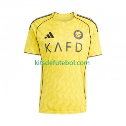 Camisola Al-Nassr Homem Equipamento principal 2025-2026 Mangas Curtas