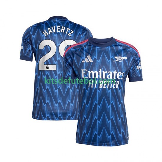 Camisola Arsenal Kai Havertz 29 Homem Equipamento alternativo 2025-2026 Mangas Curtas