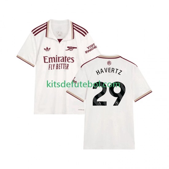 Camisola Arsenal Kai Havertz 29 Homem Terceiro equipamento 2025-2026 Mangas Curtas