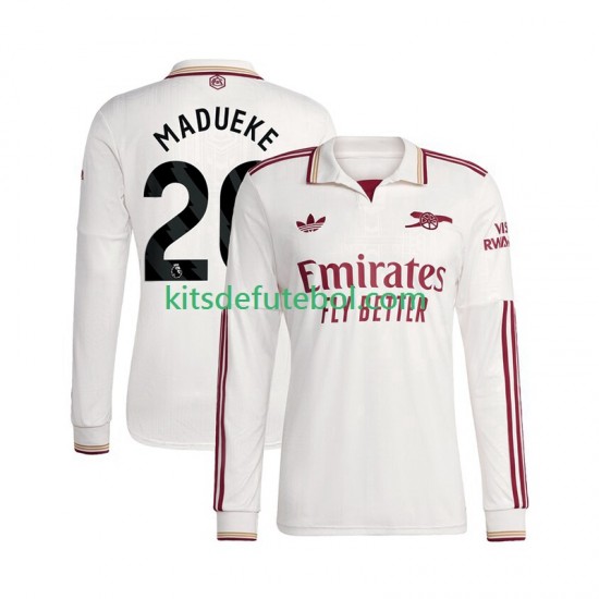 Camisola Arsenal Noni Madueke 20 Homem Terceiro equipamento 2025-2026 Mangas Compridas