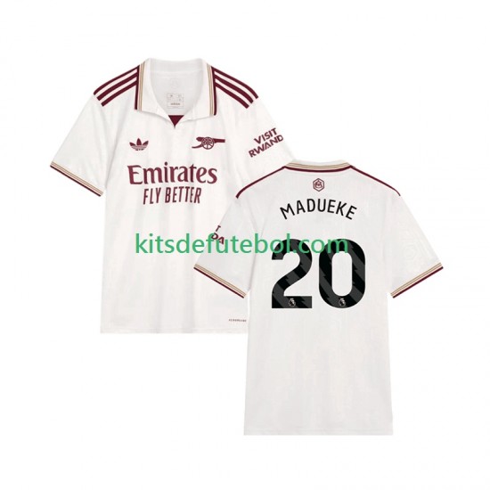 Camisola Arsenal Noni Madueke 20 Homem Terceiro equipamento 2025-2026 Mangas Curtas