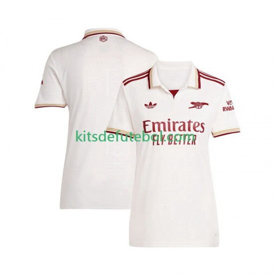 Camisola Arsenal Mulheres Terceiro equipamento 2025-2026 Mangas Curtas