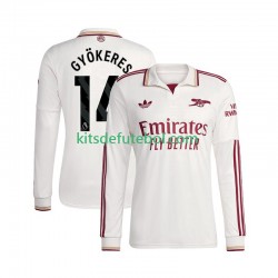Camisola Arsenal Viktor Gyokeres 14 Homem Terceiro equipamento 2025-2026 Mangas Compridas