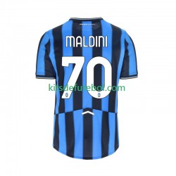 Camisola Atalanta Daniel Maldini 70 Homem Equipamento principal 2025-2026 Mangas Curtas