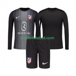 Camisola de Guarda-redes Atlético Madrid Criança Equipamento alternativo 2025-2026 Mangas Compridas