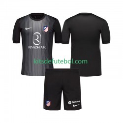 Camisola de Guarda-redes Atlético Madrid Criança Equipamento alternativo 2025-2026 Mangas Curtas