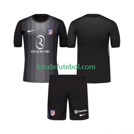 Camisola de Guarda-redes Atlético Madrid Criança Equipamento alternativo 2025-2026 Mangas Curtas