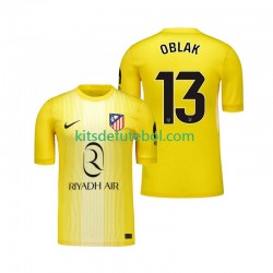 Camisola de Guarda-redes Atlético Madrid Jan Oblak 13 Homem Equipamento principal 2025-2026 Mangas Curtas