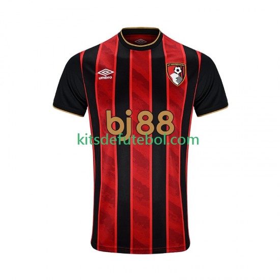 Camisola BOURNEMOUTH Homem Equipamento principal 2025-2026 Mangas Curtas