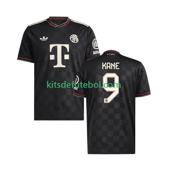 Camisola Bayern de Munique Harry Kane 9 Homem Terceiro equipamento 2025-2026 Mangas Curtas