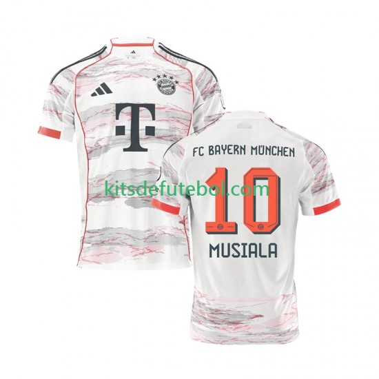 Camisola Bayern de Munique Jamal Musiala 10 Homem Equipamento alternativo 2025-2026 Mangas Curtas