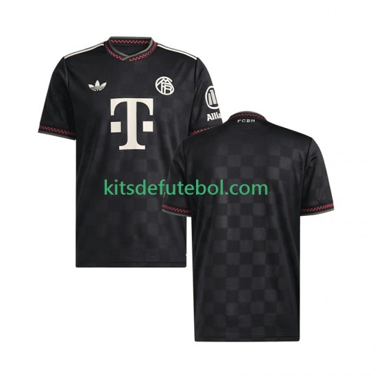 Camisola Bayern de Munique Homem Terceiro equipamento 2025-2026 Mangas Curtas