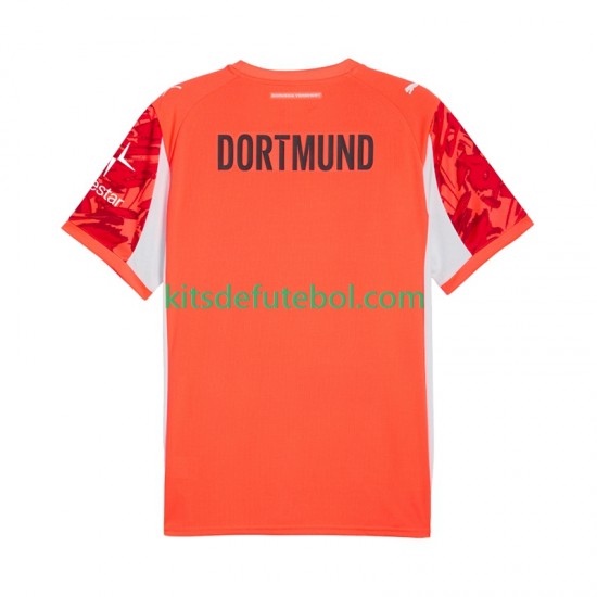 Camisola de Guarda-redes Borussia Dortmund Homem Equipamento alternativo 2025-2026 Mangas Curtas