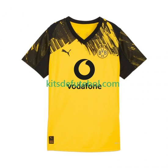Camisola Borussia Dortmund Homem Equipamento principal 2025-2026 Mangas Curtas