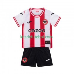 Camisola Brentford Criança Equipamento principal 2025-2026 Mangas Curtas