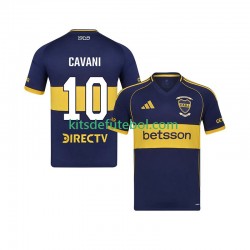 Camisola CA Boca Juniors Edinson Cavani 10 Homem Equipamento principal 2025-2026 Mangas Curtas