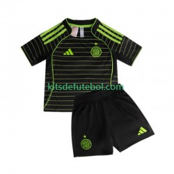 Camisola Celtic FC Criança Equipamento alternativo 2025-2026 Mangas Curtas