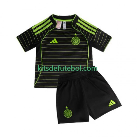 Camisola Celtic FC Criança Equipamento alternativo 2025-2026 Mangas Curtas