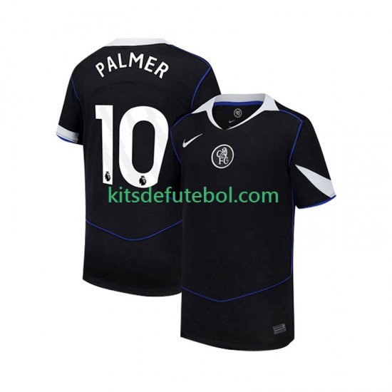 Camisola Chelsea Cole Palmer 10 Homem Terceiro equipamento 2025-2026 Mangas Curtas