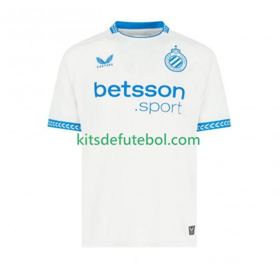 Camisola Club Brugge Homem Equipamento alternativo 2025-2026 Mangas Curtas