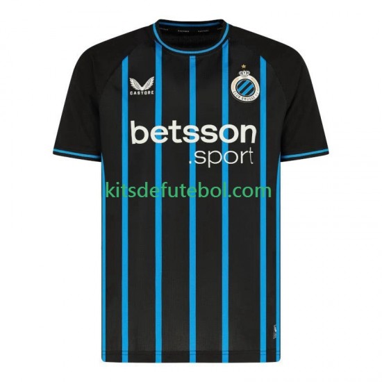 Camisola Club Brugge Homem Equipamento principal 2025-2026 Mangas Curtas