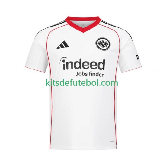 Camisola Eintracht Frankfurt Homem Equipamento alternativo 2025-2026 Mangas Curtas