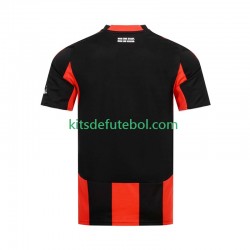 Camisola Eintracht Frankfurt Homem Equipamento principal 2024-2025 Mangas Curtas